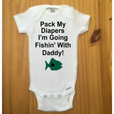 

Newborn Infant Baby Girl Boy Fishing Romper Bodysuit Jumpsuit Outfits Clothes