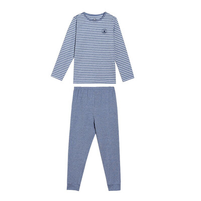 

CONYSON childrens striped suit Thin long-sleeved Air-conditioning suit 4906
