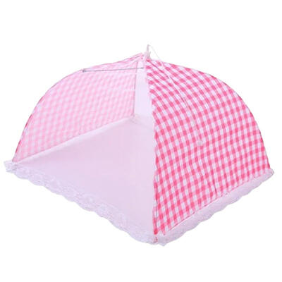 

Kitchen Folded Mesh Food Dish Cover Anti Fly Mosquito Umbrella Kitchenware