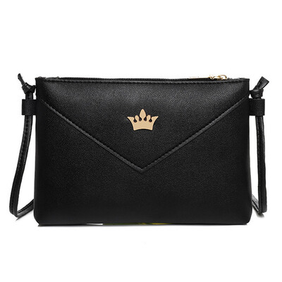 

Tailored Womens Leather Crossbody Bag Pure Color Shoulder Bags Messenger Bag Coin Bag