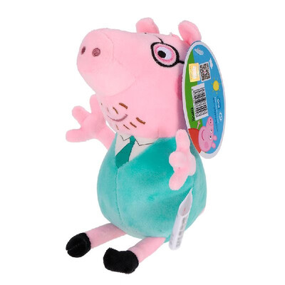 

Original Brand Peppa Pig George Dinosaur Stuffed Plush Toy Family Party Doll Christmas New Year Gift for Kids
