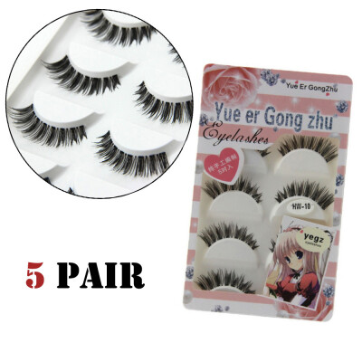 

〖Follure〗5 PairLot Crisscross False Eyelashes Lashes Voluminous HOT Eye Lashes