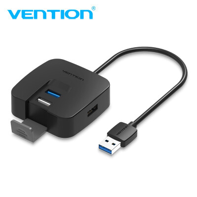 

Vention USB HUB USB 30 HUB Splitter Portable Hub with Holder Super Speed for MacBook Air USB Flash Drives Mobile HDD