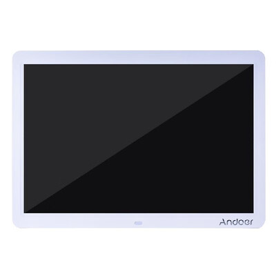 

Andoer 15" Wide Screen HD LED Digital Picture Frame Digital Album High Resolution 1280800 Electronic Photo Frame with Remote Cont