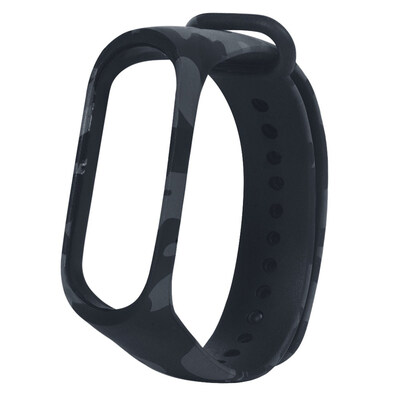 

Camouflage Replacement Silicone Strap Wristband for Xiaomi Mi Band 3