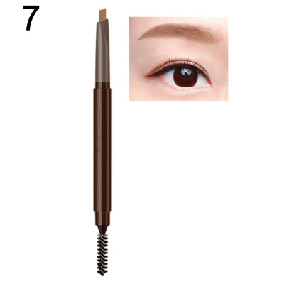 

Waterproof Double Head Automatic Eyebrow Enhancer Pencil Non-smudge Paint Makeup