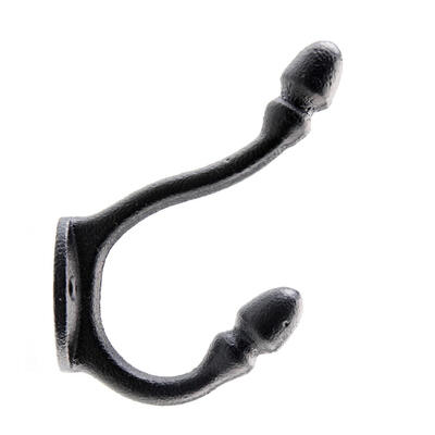 

Retro Cast Iron Wall Mounted Hook Clothes Hanger Kitchen Towels Holder