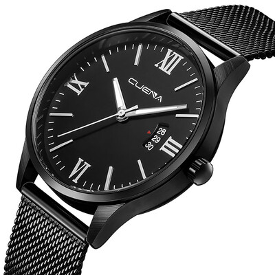 

Gobestart Luxury Watches Quartz Watch Stainless Steel Dial Casual Bracele Watch
