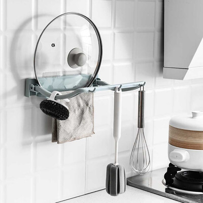 

Gobestart Multipurpose Suction Racks Hanging Clothes Hanger Kitchen Bathroom Towel Storage