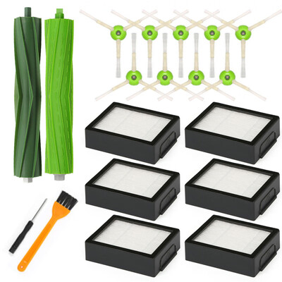

Filters Brushes Kit For IRobot Roomba I Series I7 I7 E5 E6 Vacuum Cleaner