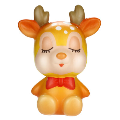 

Gotoamei Squishies Kawaii Christmas Deer Slow Rising Cream Scented Stress Relief Toys