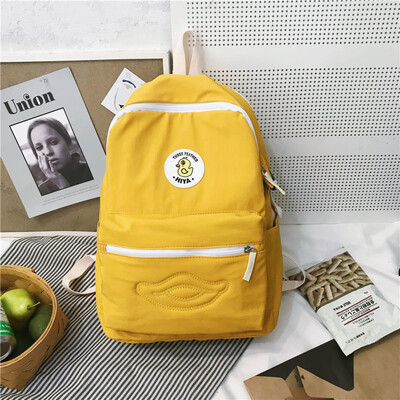 

Insfeng schoolbag female Korean version high school middle school students large capacity cute campus backpack computer backpack