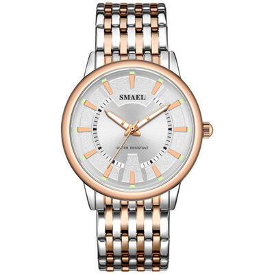 

SMAEL 9620 Casual Sports Watch Fashion Male Stainless Steel Wristwatch Waterproof Quartz Watches