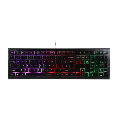 

Rainbow LED Backlit Gaming Wired Gaming Keyboard&Wired Mouse Bundle Pack