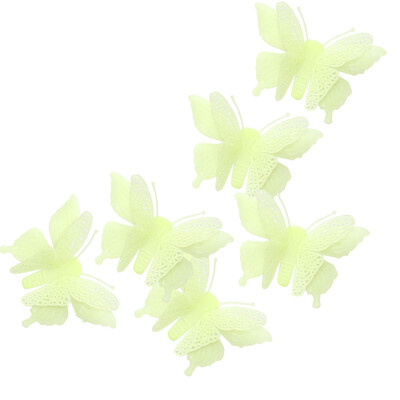 

〖Follure〗Butterfly Novelty Noctilucent Luminous Plastic Wall Sticker Ceiling Decal Home
