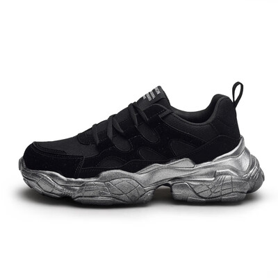 

Original New Arrival Brand Fashion Men Casual Shoes Silver Trend Dad Shoes Four Season Immortal Chunky Vulcanized Erkek Ayakkabi