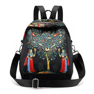 

Backpack womens bag leisure light waterproof nylon Oxford cloth tourist backpack mother BAG canvas