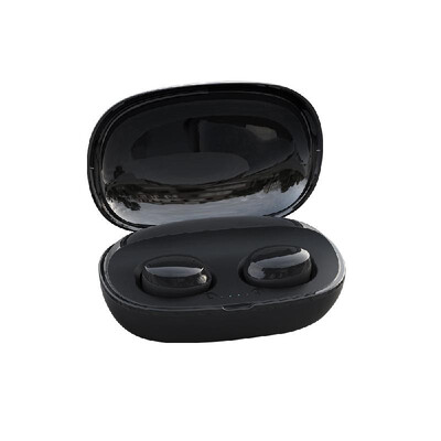 

Wireless Earbuds BT41 Sports Headphone IPX5 Waterproof Mini Earbuds 1200mAh Battery Case 25H Playing Time Black