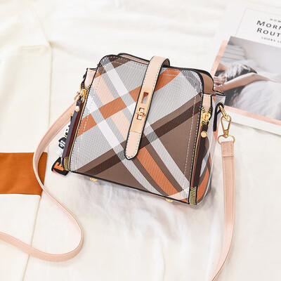 

201 spring new womens bag Korean fashion shoulder bag trend oblique handbag casual bag cross-border