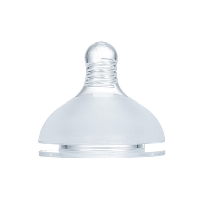 

BORN FAIR wide-caliber silicone nipple imitation breast milk texture L