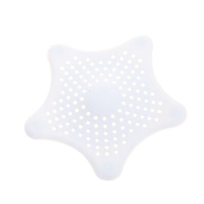 

Kitchen Bathroom Filter Silicone Sink Drain Plug Hair Catcher Star Drain Cap Hair Trap Sink Drain Plug Hair Filter Bathroom Tool