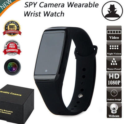 

Spy Wrist Watch 1080P 32GB IR Night Vision Hidden video Camera Waterproof DVR