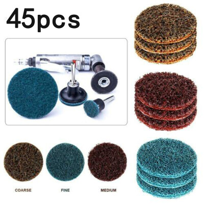 

Medium Thick Grit Sanding Cleaning Discs Surface Conditioning Roller Lock Kit UK