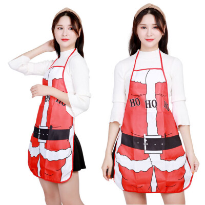 

Tailored Christmas Personality Apron Bar Restaurant Waiter Christmas Decoration Apron