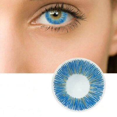 

1Pair Women Colored Contact Lenses Attractive Charm Eye Makeup for Cosplay Party