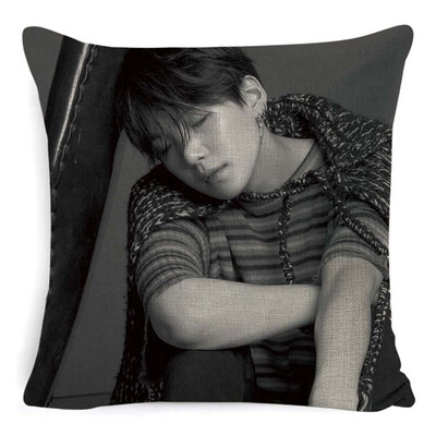 

CAR-TOBBY Kpop BTS MAP of The Soul Personal Home Decoration Sofa Throw Pillow Case Cushion Covers Zippered Pillowcase