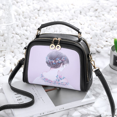 

Womens new Korean fashion Joker ladies personality explosions girl shoulder Messenger bag