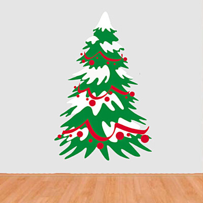 

Tailored Removable Merry Christmas Wall Sticker Decal Mural Home Window Decor