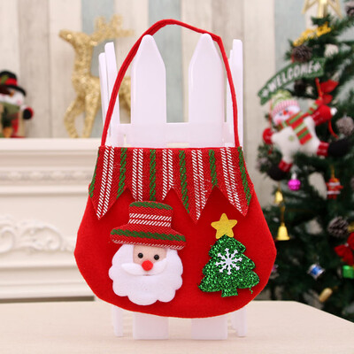 

Toponeto Santa Claus Snowman Elk Christmas Candy Packaging Christmas Candy Decoration