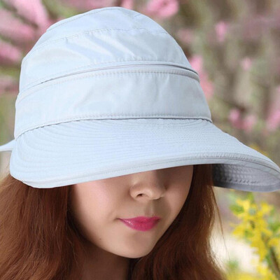 

Womens Girl Anti-UV Summer Wide Brim Visor Cap Beach Sun Hat Outdoor Beauty