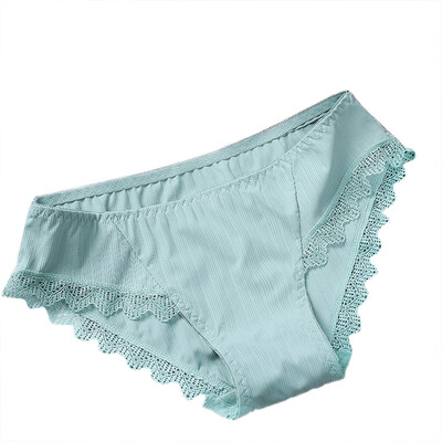 

Toponeto Women Invisible Underwear Thong Cotton Nylon Gas Seamless Crotch