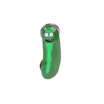 

Enamel Pin Tiny Rick&Moti Pins Acid Pickle Rick Brooch