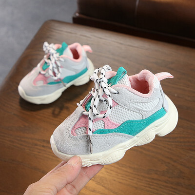 

Fashion Autumn Baby Girl Boy Toddler Shoes Infant Casual Running Shoes Soft Bottom Comfortable Stitching Color Children Sneaker