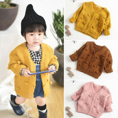 

US Toddler Baby Girls Cotton Coat Outerwear Kids Jackets Warm Winter Clothes