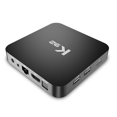 

K92 Smart TV Box Android 81 S905X2 64 Bit 24G5G Dual-band WiFi UHD 4K VP9 H265 4GB DDR4 64GB EMMC