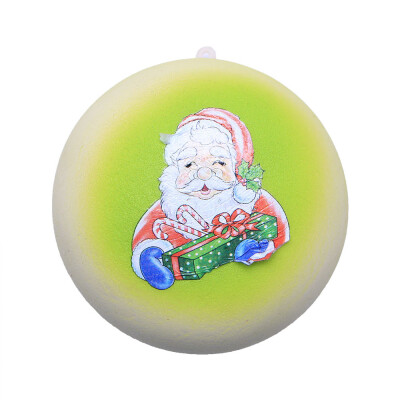 

Gotoamei Christmas Santa Claus Bread Slow Rising Scented Relieve Stress Toy Key Pendant