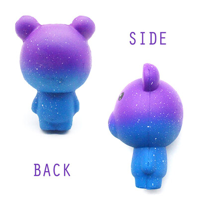 

YIWULAAdorable Bear Cartoon Scented Slow Rising Collection Squeeze Stress Reliever Toy