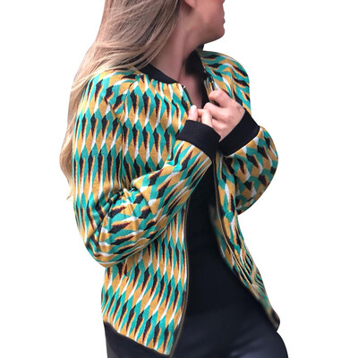 

Toponeto Womens Autumn And Winter Long Sleeve Baseball Uniform Jacket Zip shirt