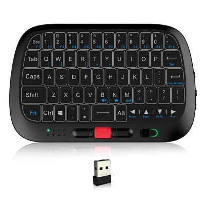 

Rii i5 24GHz Wireless Full Touchpad Keyboard Mouse Combo Handheld Remote Control w Large Touch Panel for Smart TV Android TV Box