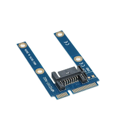 

mSATA to SATA Converter Adapter Card Mini SATA to 7Pin SATA Expansion Card