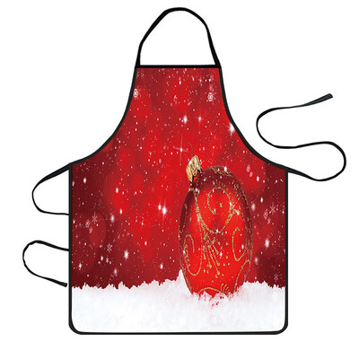 

Toponeto Christmas Decoration Waterproof Apron Kitchen Aprons Dinner Party Apron