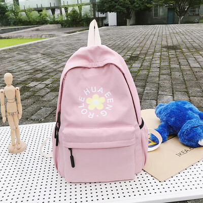 

New large-capacity backpack female casual Korean high school junior high school trend college fashion bag college backpack
