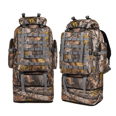 

Outdoor Training Hunting Backpack Molle Bug-out Bag Survival Range Bag Exploration Trekking Backpack 100L