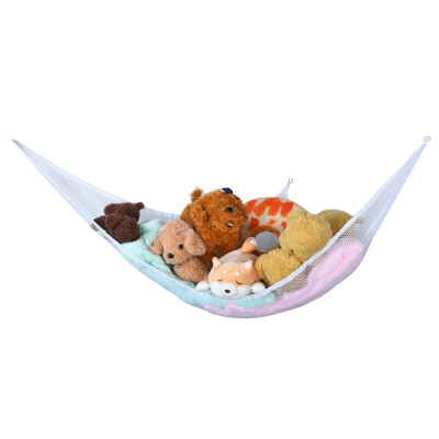 

Tailored Toy Storage Hammock Net Organizer Best For Keeping Rooms CleanLarge Size White