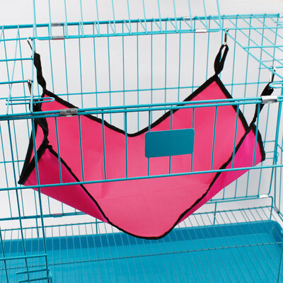 

Pet Hammock Kitten Hanging Bed Cage Swing Fun Toy Rest Sleep Cool Thin