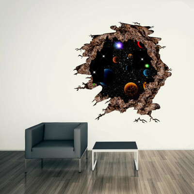 

Gobestart 3D FloorWall Sticker Removable Mural Decals Vinyl Art Living Room Decors